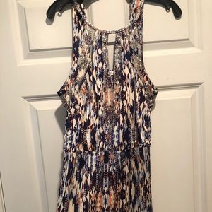 Parker Long multi colored dress